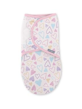 Swaddleme - Wrap Swaddle W/ Heart Design (Cotton) - 0-3M